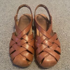 Earth Origins Berri Woven Tan Sandal